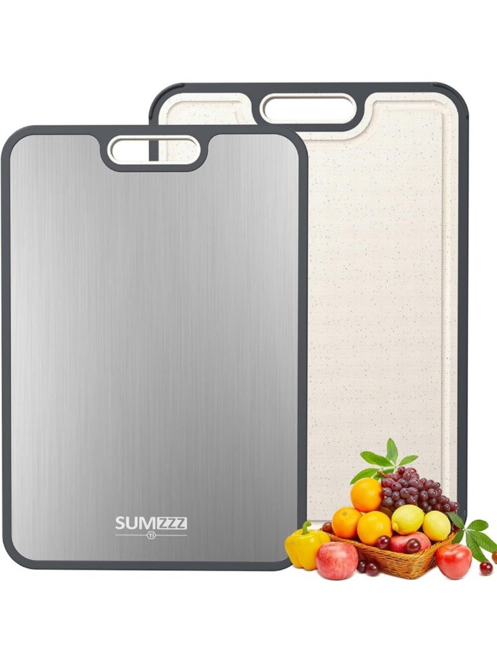 16”×11” Titanium Cutting Board - Durable, Lightweight, Kitchen Essential